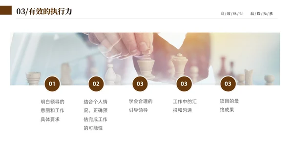 蓝色简约实拍企业培训如何提高执行力课件PPT