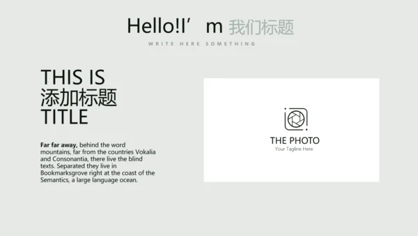 文艺小清新公司产品介绍宣传通用PPT动态模板
