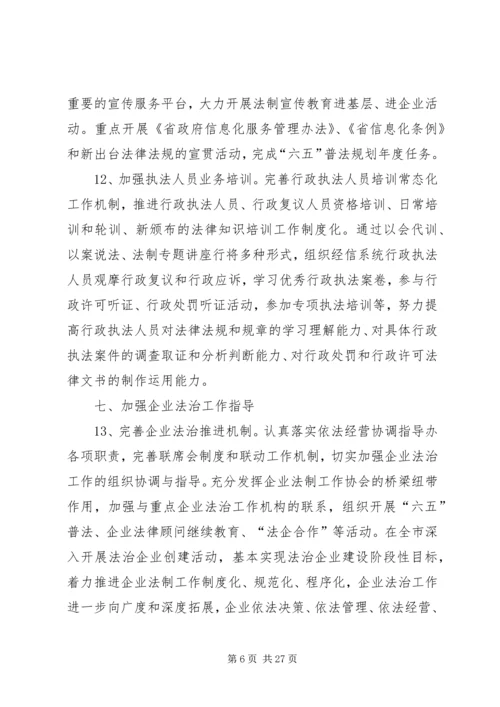 依法行政建设工作要点5篇.docx