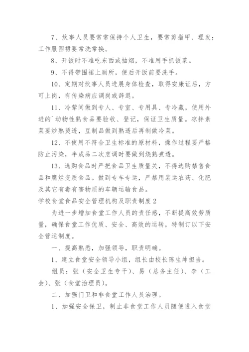 学校食堂食品安全管理机构及职责制度.docx