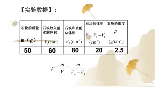 6.3测量物质的密度（课件）(共24张PPT) -2023-2024学年八年级物理上册同步精品课堂（