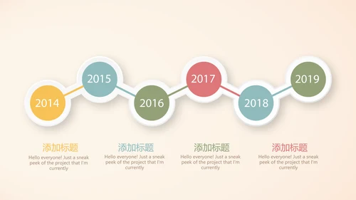 小碎花母婴童装年年终总结动态PPT