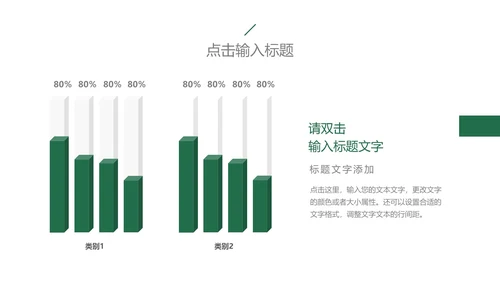 植物年终总结模版PPT模板