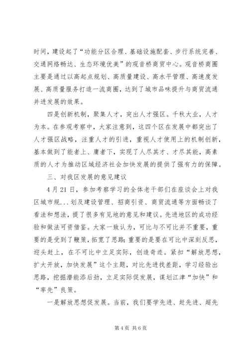 参观考察学习的报告 (5).docx