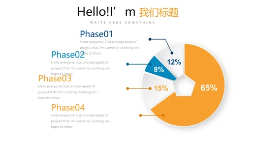 蓝色创意医疗科技动态PPT
