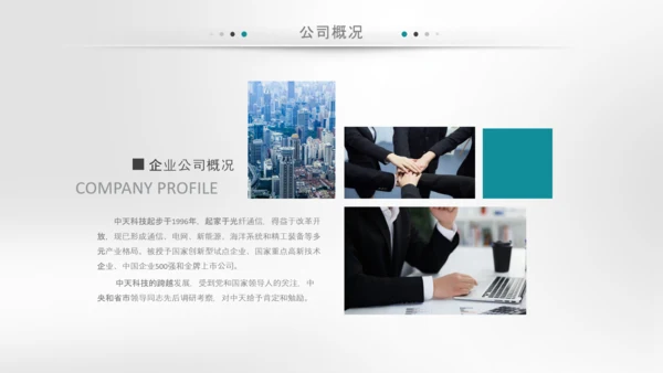 企业文化宣传企业简介公司简介PPT模板