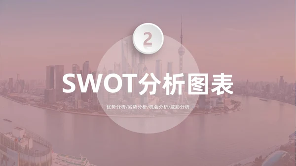莫兰迪茶色商务SWOT分析培训PPT模板