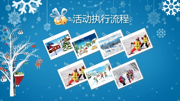 圣诞快乐圣诞节组织活动策划方案PPT模板