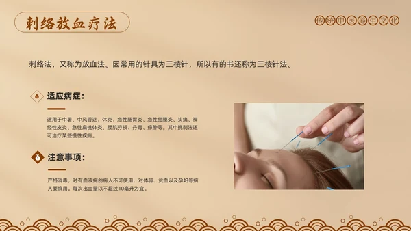 棕色简约中医适宜技术PPT模板宣传PPT动态PPT