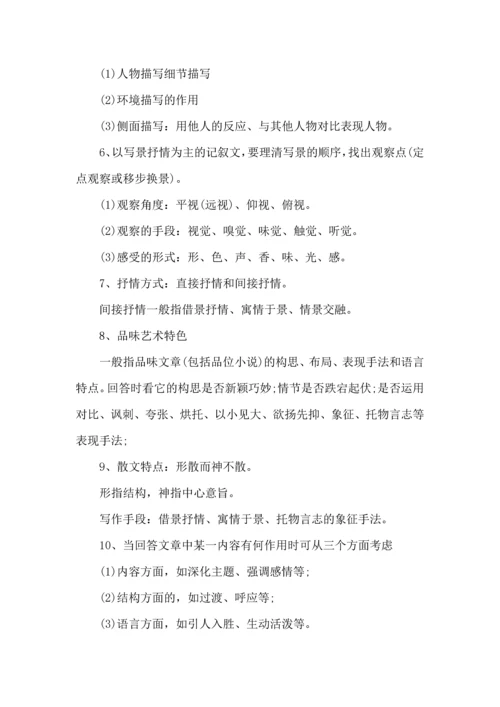 初中语文学习方法心得.docx