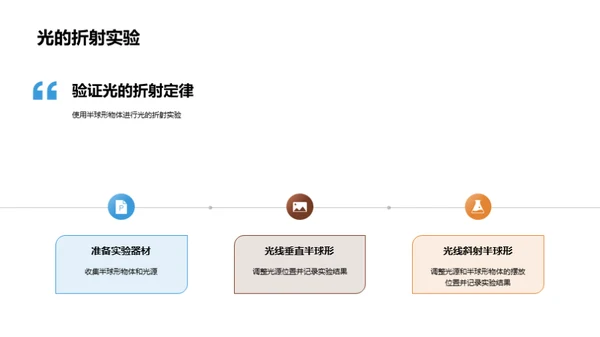 物理教学中的光学实验