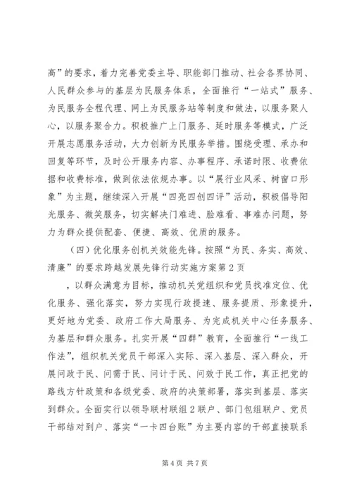 跨越发展先锋行动实施方案 (5).docx