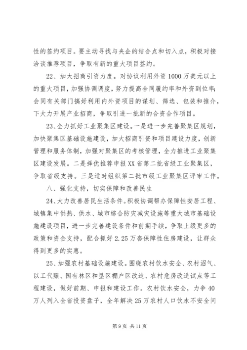 县发展和改革委员会工作要点 (2).docx