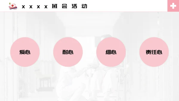 国际护士节主题班会PPT模板