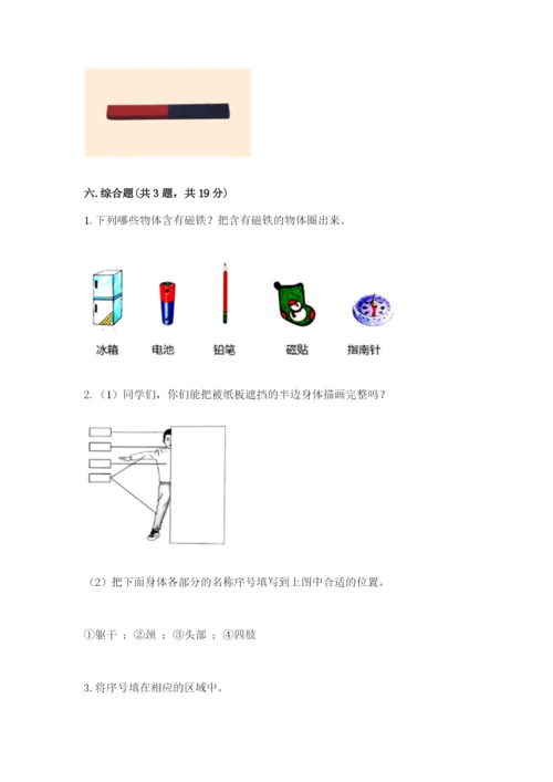 教科版小学科学二年级下册期末测试卷精品【夺冠】.docx