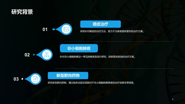 绿色创意炫酷医疗临床实验结果汇报PPT模板