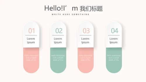护士工作总结汇报动态PPT模板