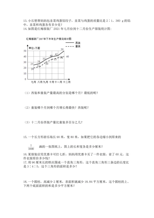 小升初数学应用题50道【突破训练】.docx