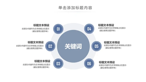 简约大气建筑设计室内设计图纸PPT模板