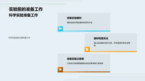 科学实验教学PPT模板