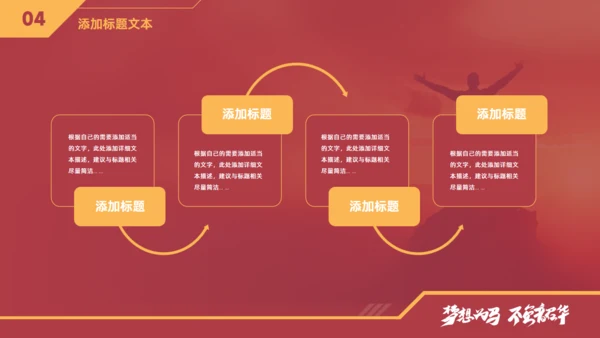 梦想为马 不负韶华，工作总结报告商务通用PPT