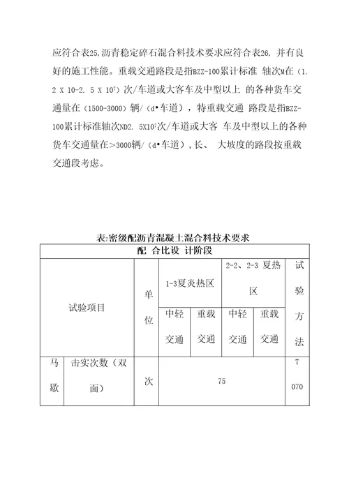 公路改性沥青路面热拌沥青混合料施工技术规范