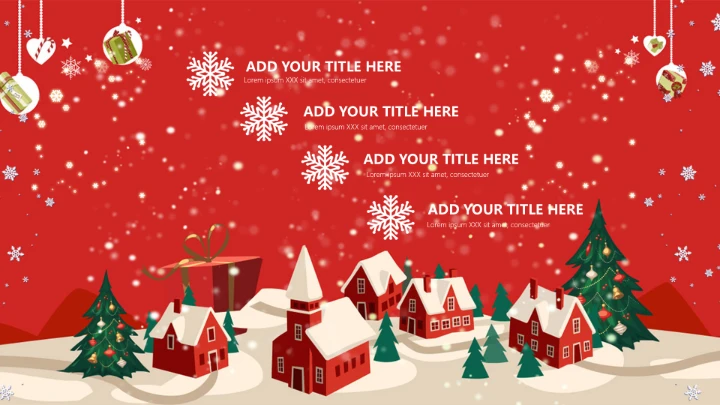 圣诞节节日模板