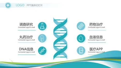 蓝色大气临床护理案例分析动态PPT模板