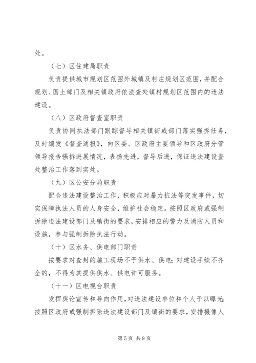 全区违法建设整治指导意见.docx