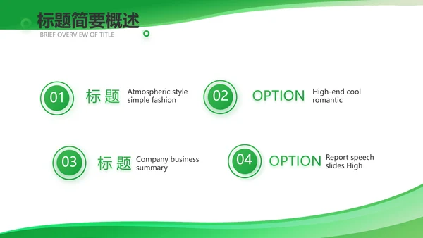 绿色医疗医药代表工作汇报动态PPT