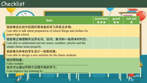 Starter Welcome to Jonior high get ready公开课课件 新教材外