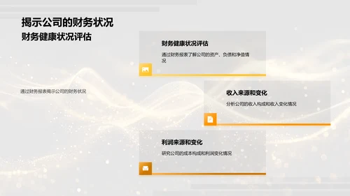 财务报表解析讲座PPT模板