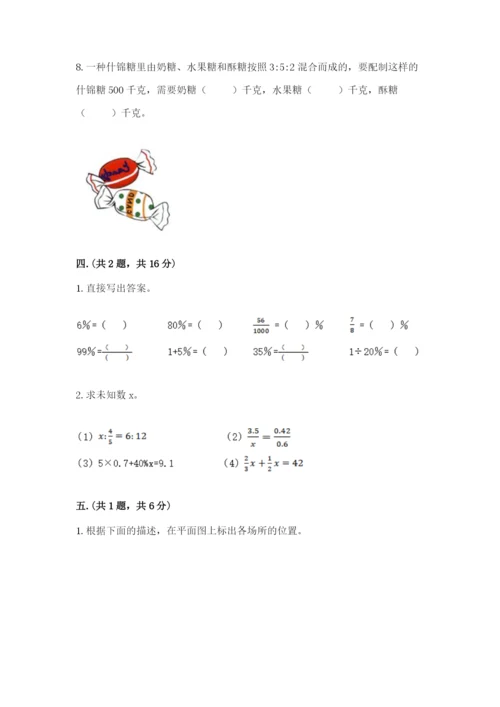 人教版小升初数学模拟试卷附参考答案（黄金题型）.docx