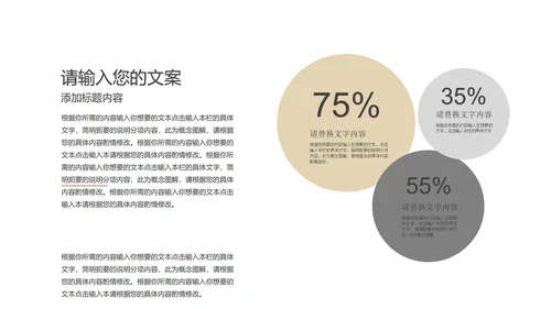 黑色简约风高端经典总结汇报PPT模板