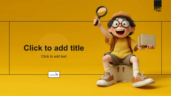 黄色卡通风教育培训PPT主题