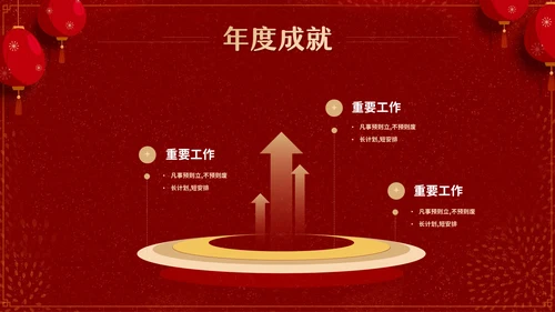 新征程创未来年度颁奖典礼通用PPT模板
