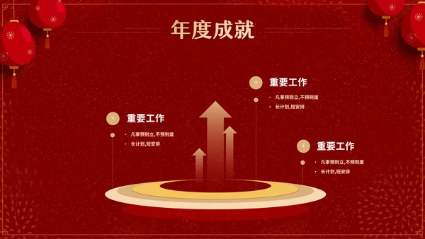新征程创未来年度颁奖典礼通用PPT模板