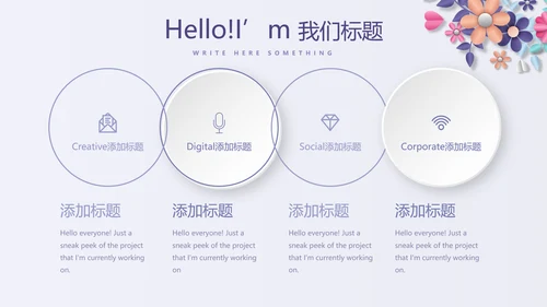 孕妇护理中心医院社区讲座保健中心早教宣传PPT
