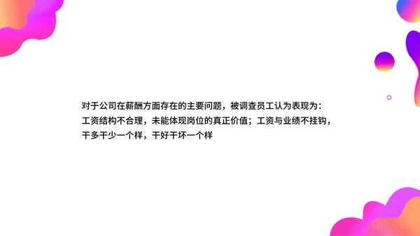 调查问卷分析报告通用PPT模板