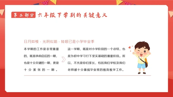 小学六年级开学家长会春季开学家长会PPT课件