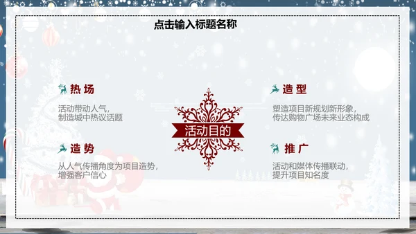公司企业圣诞节活动策划方案PPT模板