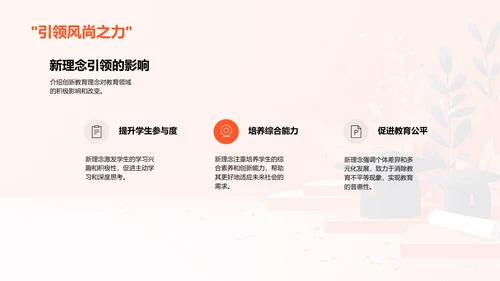 教育创新理念研究PPT模板