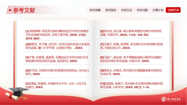 格物致知明德尚善,郑州师范学院论文答辩通用PPT