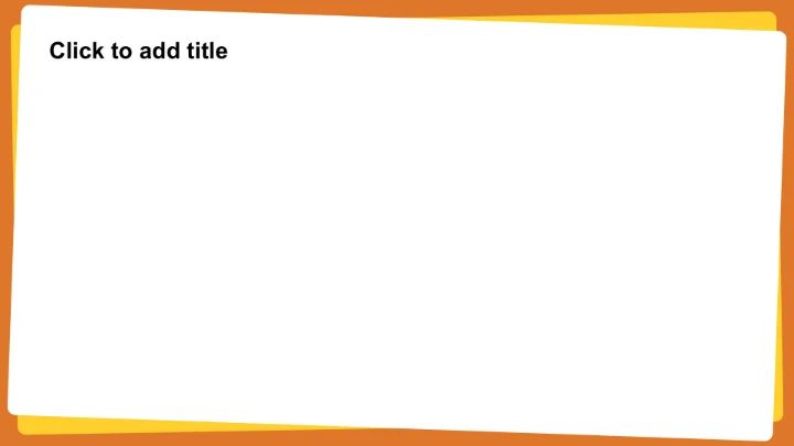 橙色卡通风格学生期末表现与成长亮点PPT主题