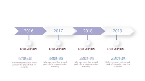 手绘精美水彩风微立体年终工作总结通用PPT动态模板