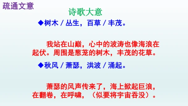 第4课《古代诗歌四首》课件