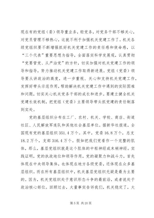 工委副书记素质与党建调研报告.docx