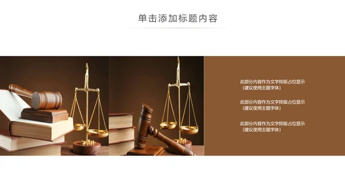 简约大气法律律师事务所法律法规PPT模板