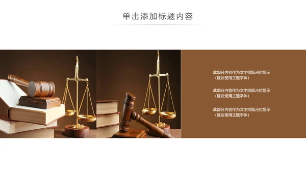 简约大气法律律师事务所法律法规PPT模板