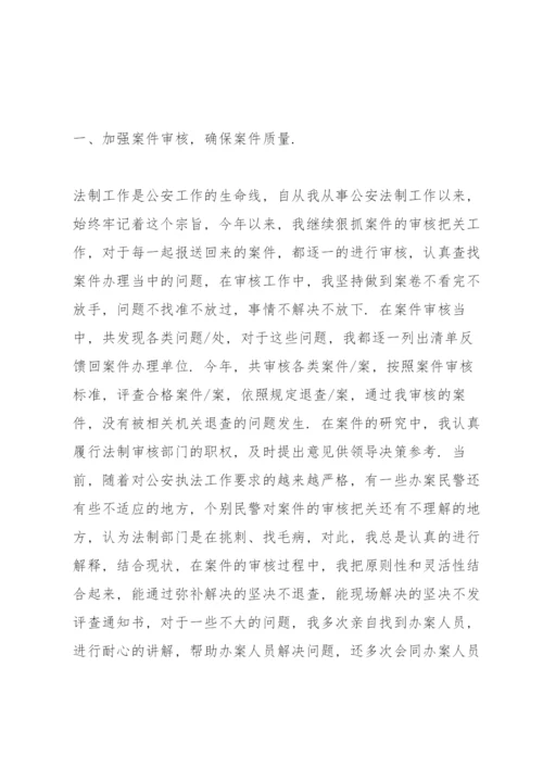 公安民警工作总结大全.docx